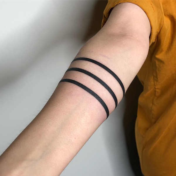Uitgelezene Armband tattoos: betekenis en 100+ tattoo-inspiratie QZ-77
