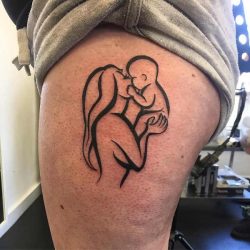 Moederschap tattoos: 60x tattoo-inspiratie