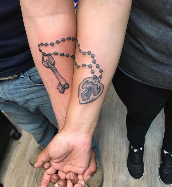 verlichten Soeverein Verbinding Partner tattoos: 50+ tattoo-inspiratie