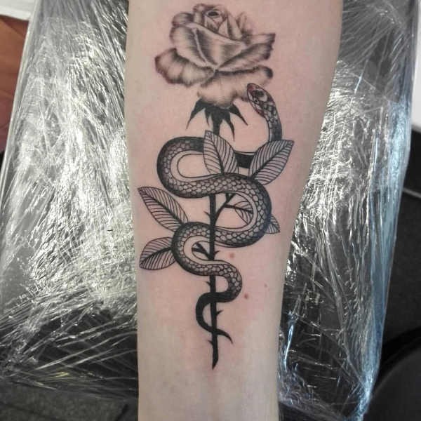 20x de allermooiste slangen tattoos  One Hand in my Pocket  Wrist tattoos  for women Tattoos for women Hand tattoos