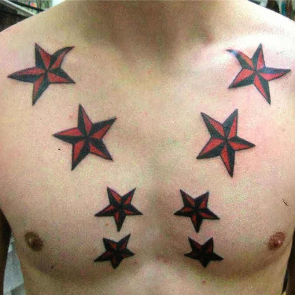 Ongebruikt Ster tattoo: betekenissen en 100 tattoo ideeën KQ-94