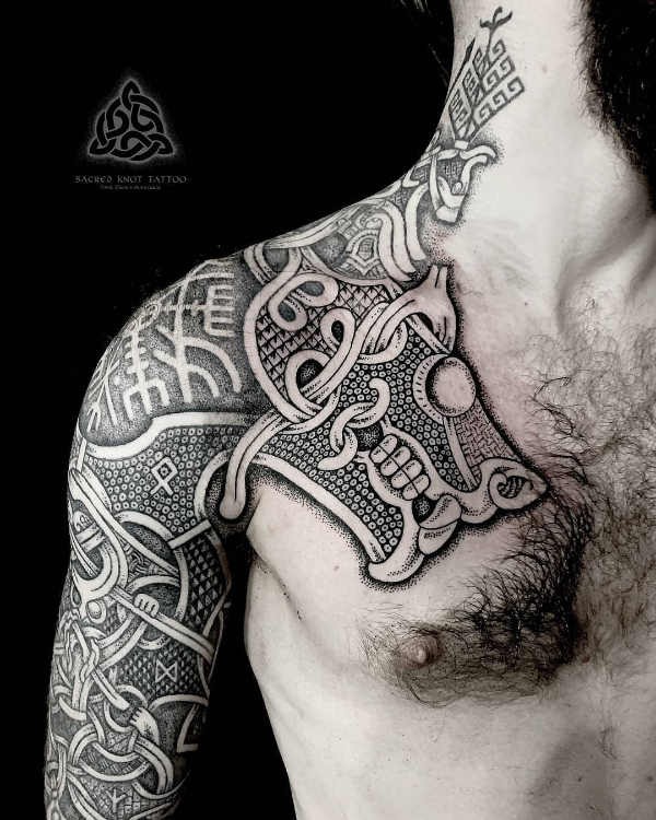 Mythologie tattoo nordische symbole Runen Symbole?