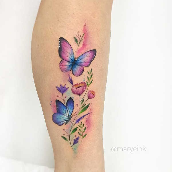 Bloem tattoo vlinder gma.cellairis.com: Vlinder