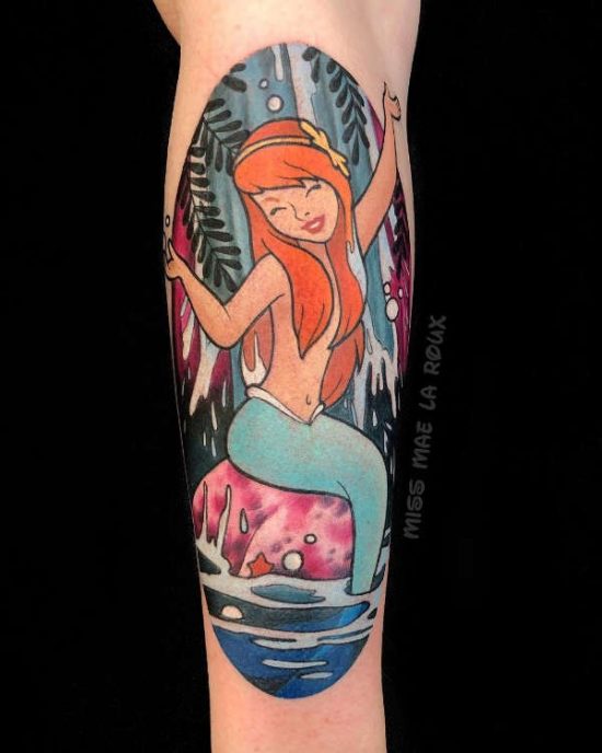 Zeemeermin tattoo betekenis & 42 tattoo ideeën