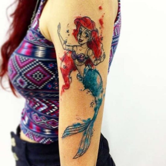 Zeemeermin tattoo betekenis & 42 tattoo ideeën